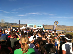 Boulder Half Marathon Starting Line