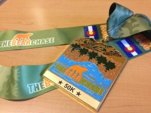 Bear Chase Trail 50k Medal