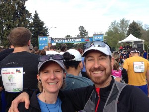 Colfax Half Marathon Start