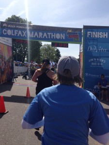 Colfax Finish Line