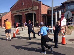 Colfax Half Marathon Fire Station