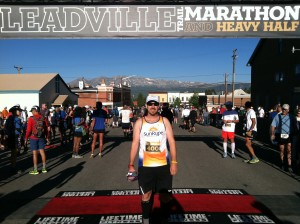 Leadville Marathon Starting Line