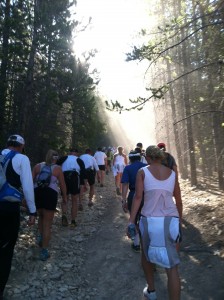 Leadville Trail Marathon Uphill