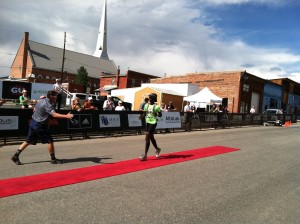 Leadville Marathon red carpet