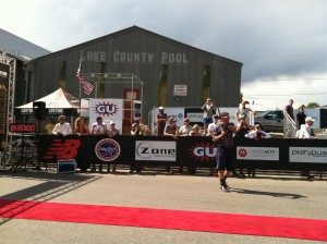 Leadville Marathon shotgun finish