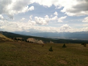 Top of Ball Mountain Leadville