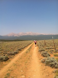 Leadville 100 after Fish Hatchery