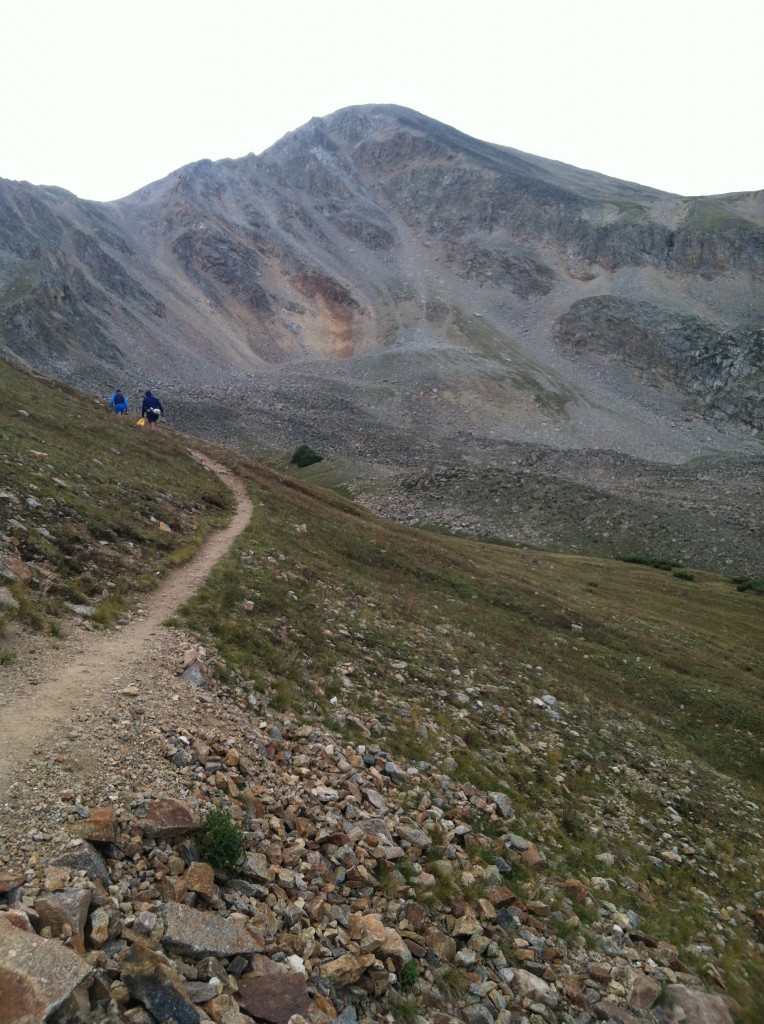 More Hope Pass climbing