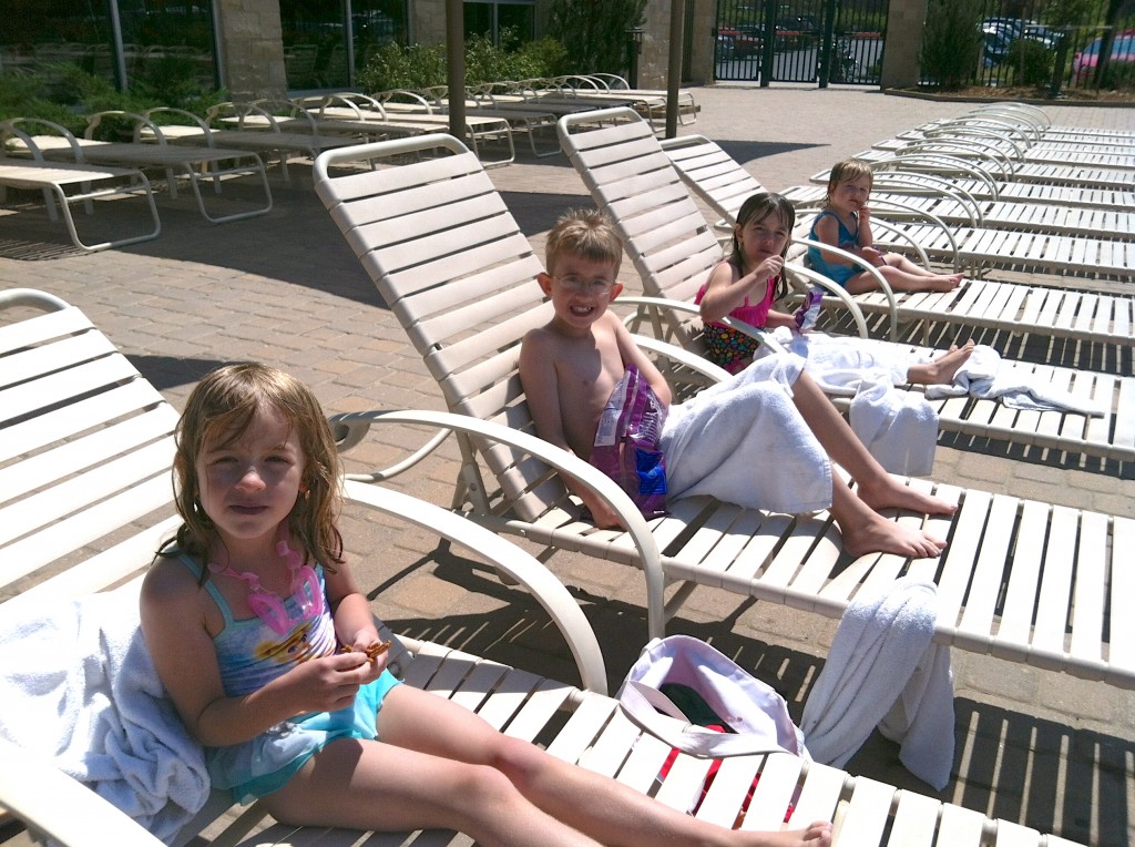 Time at the Lifetime pool
