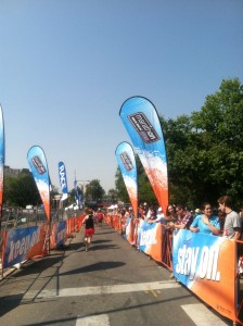 Denver Marathon Finish Line