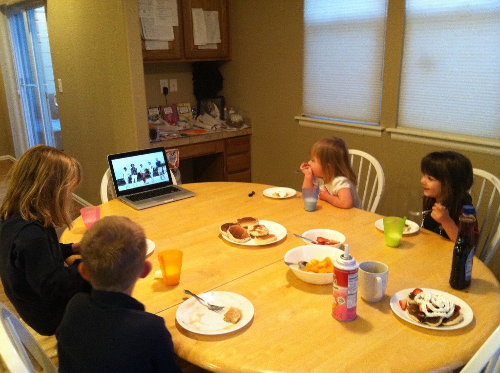 Kids Music at Breakfast