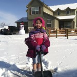 Christmas Eve snow in Colorado