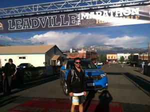 Derek at Leadville Heavy Half Marathon