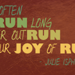 Joy of running