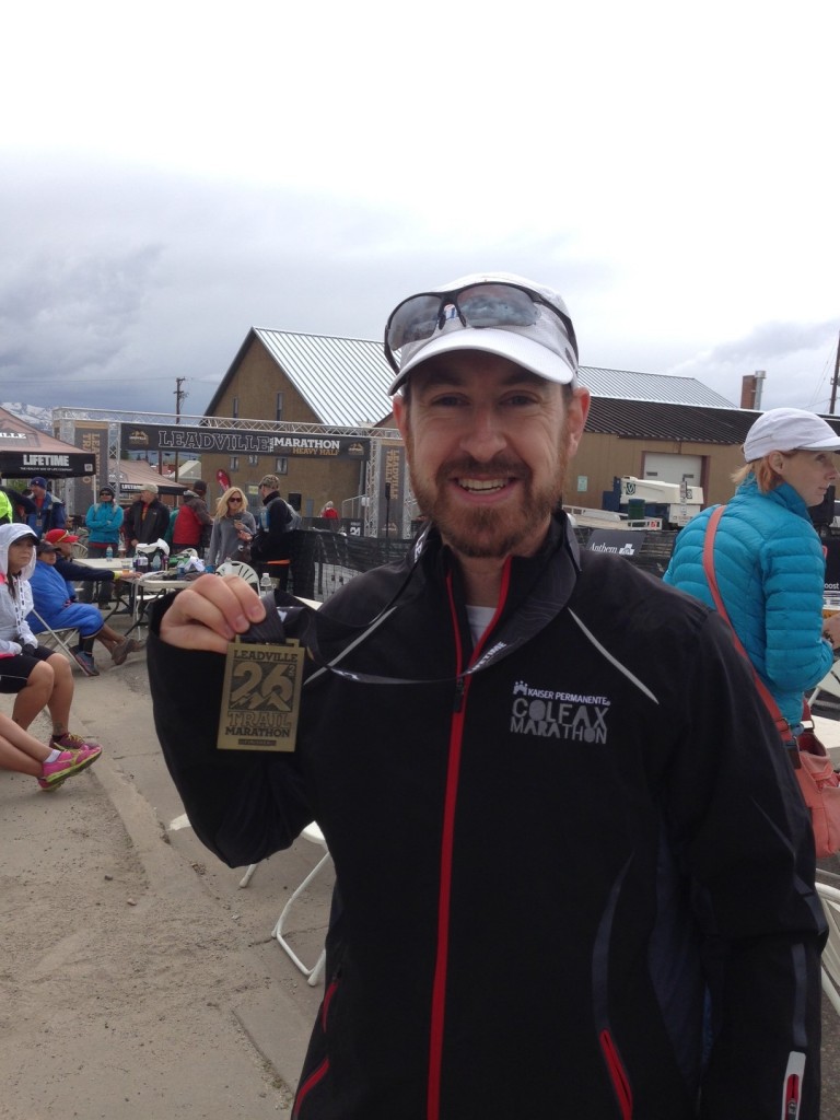 Leadville Marathon Medal