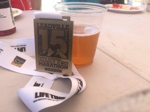 Leadville Heavy Half Finishers Medal