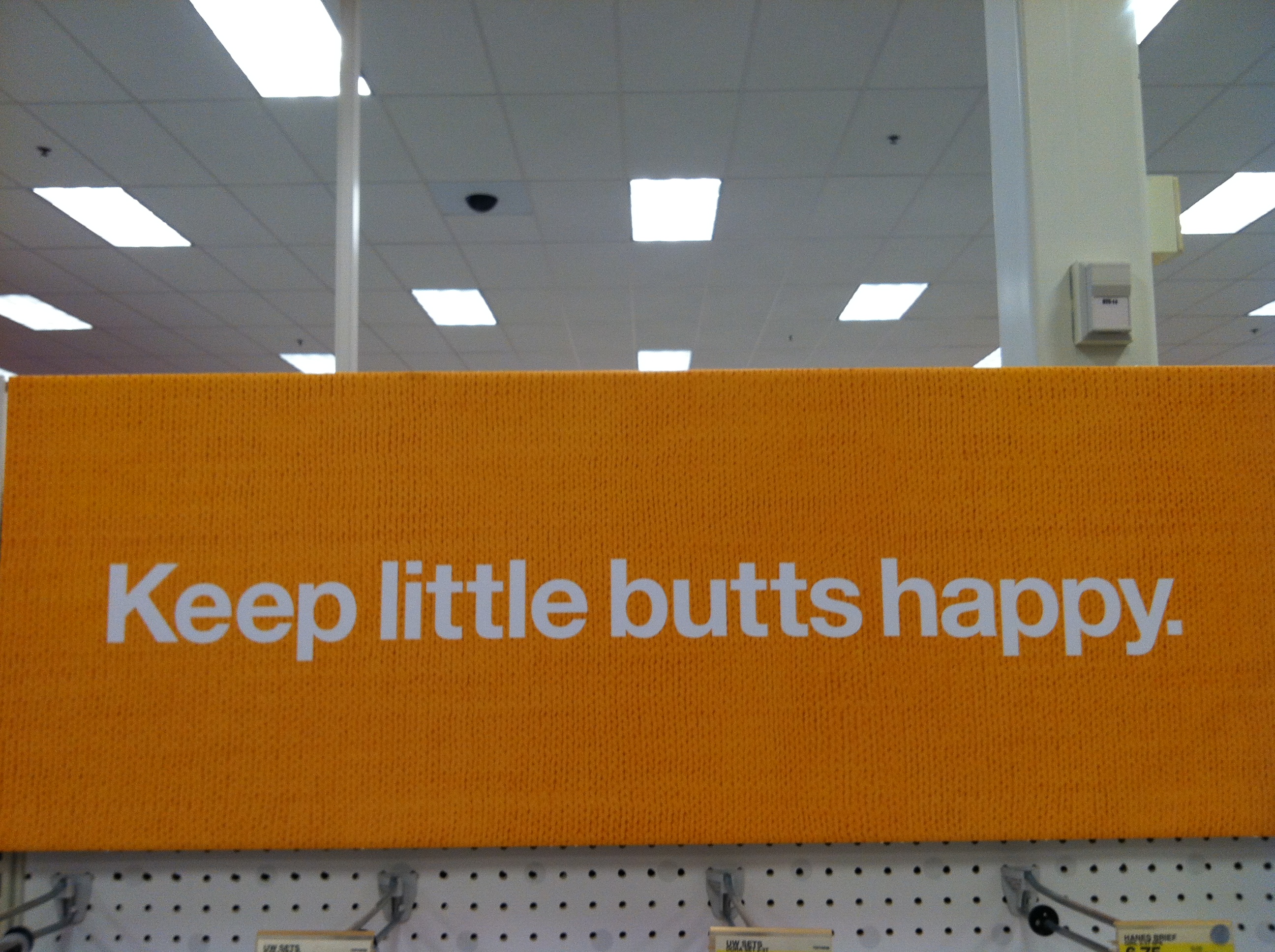 Keep Little Butts Happy at Target